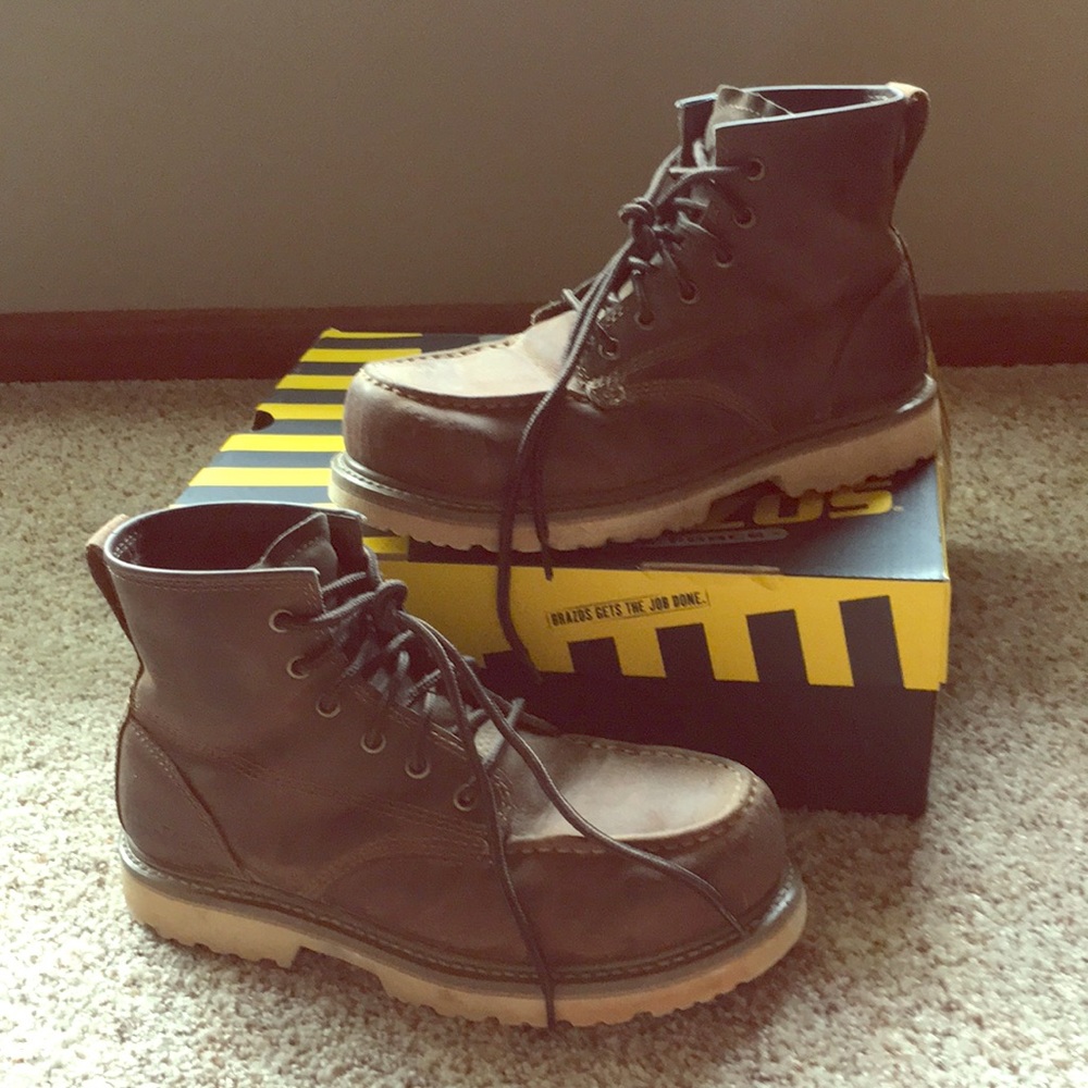 Brazos Steel Toe Boots